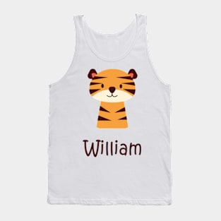 William sticker Tank Top